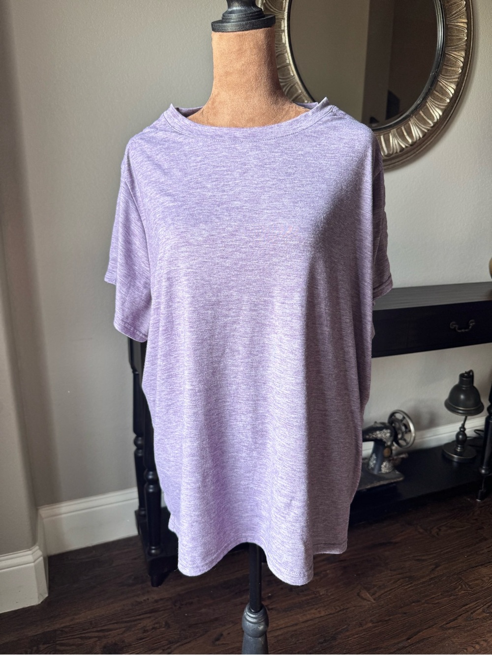Post Op Recovery Snap Side T-Shirt | Tear Away Adaptive Hospital Tee XL Purple